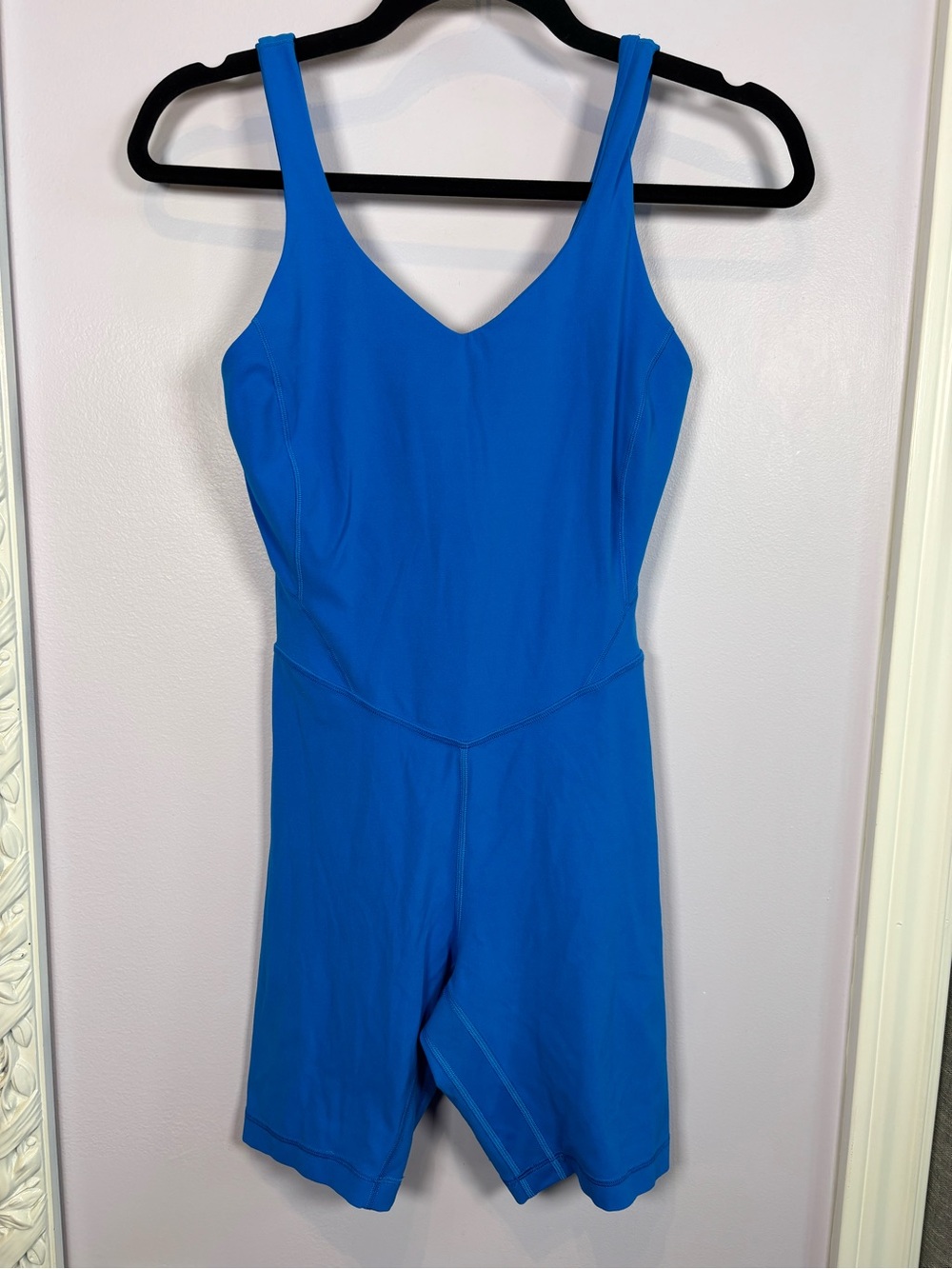 lululemon athletica Bright Blue Athletic Jumpsuit Romper